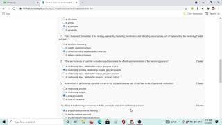 Human resource development Assignment | Week 6 | NPTEL 2021