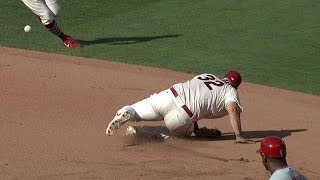 PHI@STL: Rollins extends hitting streak to 15 games
