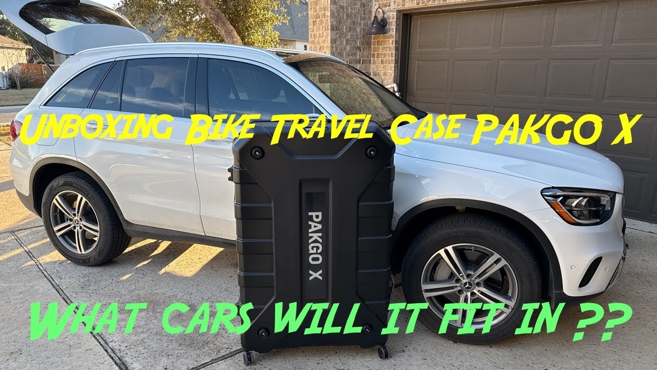 New Topeak Bike Travel Case - PAKGO X Unboxing and car fit