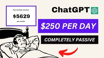 How To Make Passive Income With ChatGPT AI – Step By Step Guide!