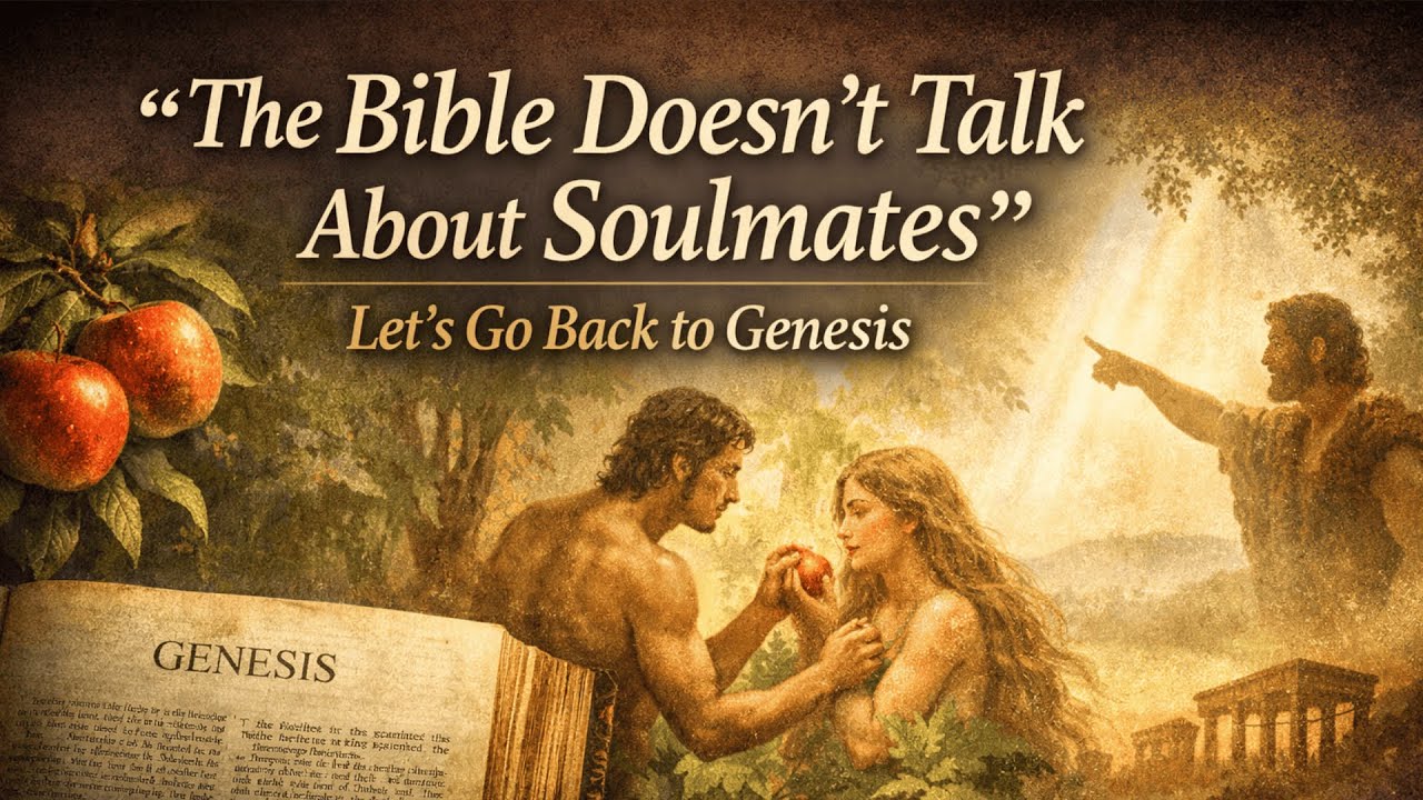 "The Bible Doesn’t Talk About Soulmates" — Let’s Go Back to Genesis 🙌