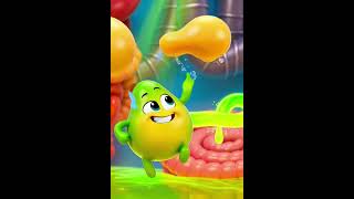 “Gallbladder in Action! 🍏💚 Digestive System 3D Animation | #short#bile