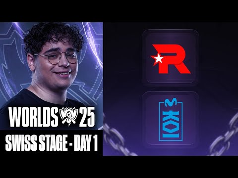 KT ROLSTER vs MOVISTAR KOI | SWISS STAGE WORLDS LOL 2025