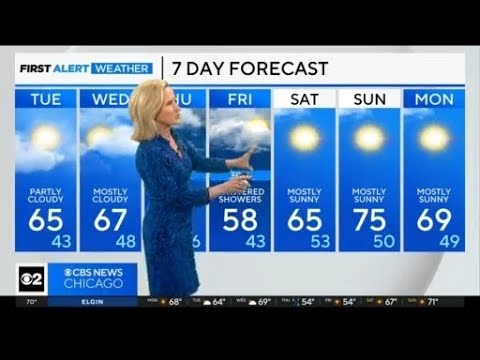 Some rain to cover Chicago area this week - YouTube