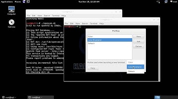 Kali Linux Change Terminal Color Scheme