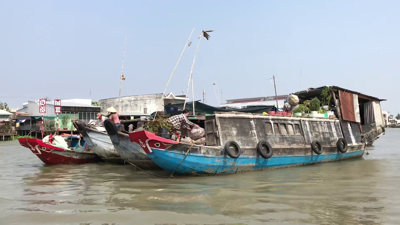 Thuyết minh : Chợ Nổi bán sỉ Cái Bè - Tiền Giang ....