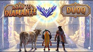 💎RETO IMPOSIBLE💎ROAD TO DIAMANTE DUOQ💎ft. iTzTognetti💎SOLO MIRO CHAT ENTRE PARTIDAS💎