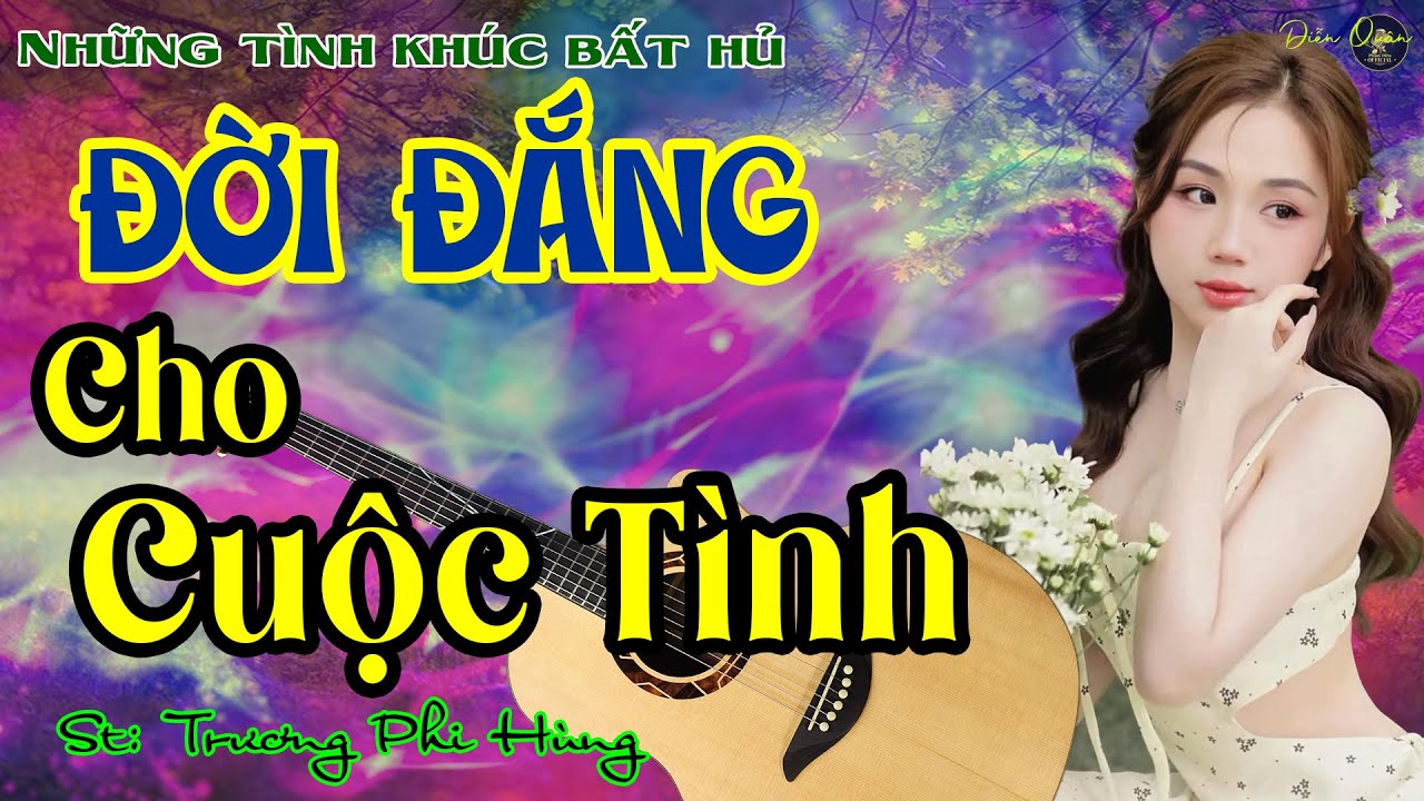 Lk - ĐỜI ĐẮNG CHO CUỘC TÌNH - Ca Sĩ Diễn Quân | LK Nhạc Vàng Diễn Quân Tuyển Chọn Hay Nhất