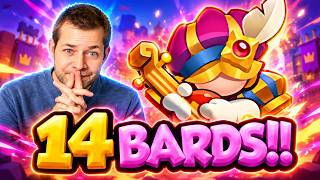 14 Bard Challenge Gone WRONG! 😱 | CRAZY VICTORY! | Rush Royale