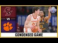 Boston College vs. Clemson Condensed Game | 2024 ACC Men’s Basketball Tournament