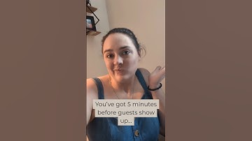 5 Minutes to Host?⏱️ #FallGathering #HospitalityMadeEasy  #SimpleHosting #FallAtHome