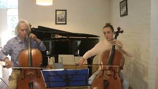 J. Offenbach Cello Duo No 1 - My Cello Method No 72 (2nd Position)