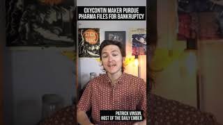 OxyContin maker Purdue Pharma files for bankruptcy