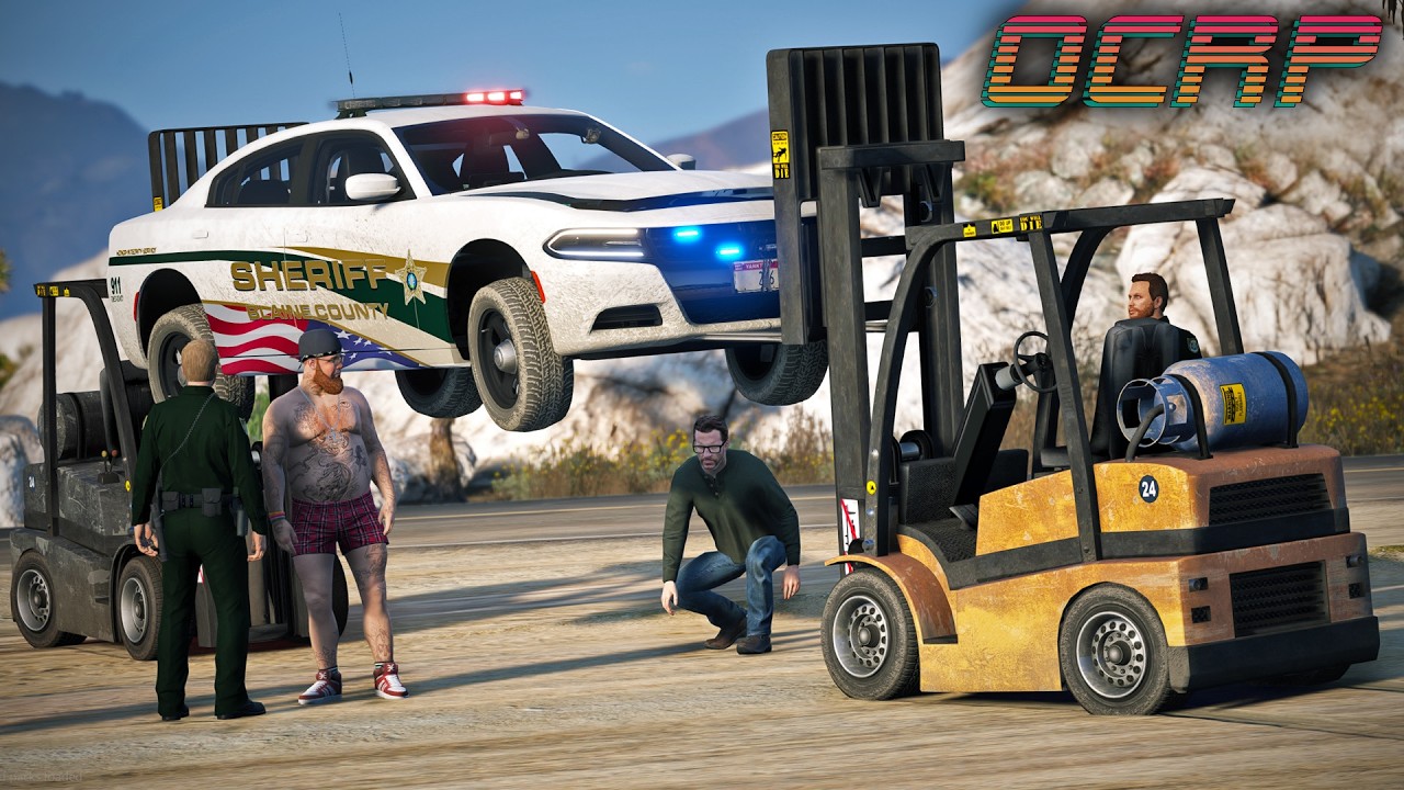 Unsolicited Forklift Oil Changes in GTA RP | OCRP