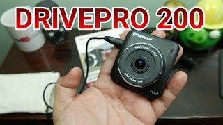Transcend Drivepro 200 Review - 1080P Dashboard Camera With Wifi For Us 120 Php 6,000