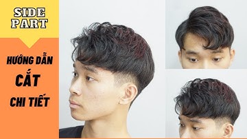 Kiểu Tóc Side Part _ Hướng dẫn cắt chi tiết từng bước _ Ng. Tuấn Barber 17