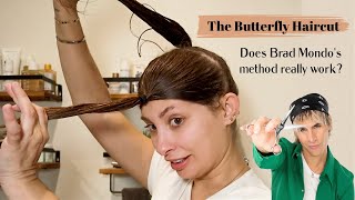 I tried brad mondo's butterfly haircut... here's what happened
