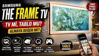 Samsung The Frame Tv İncelemesi Tv Mi, Tablo Mu? Almaya Değer Mi?