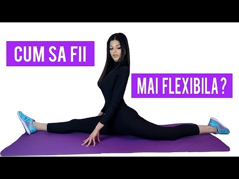 CUM SA FII MAI FLEXIBILA ?/  EXERCITII DE STRETCHING ACASA/ Total Body Stretch [HD]