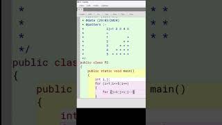  Triangle Pattern Java Program Flippedtriangle 