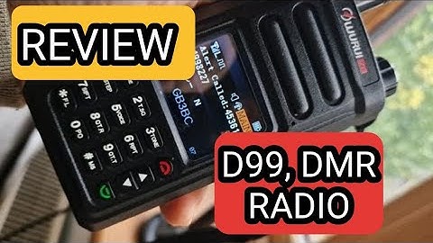 D99 DMR RADIO - REVIEW 2023