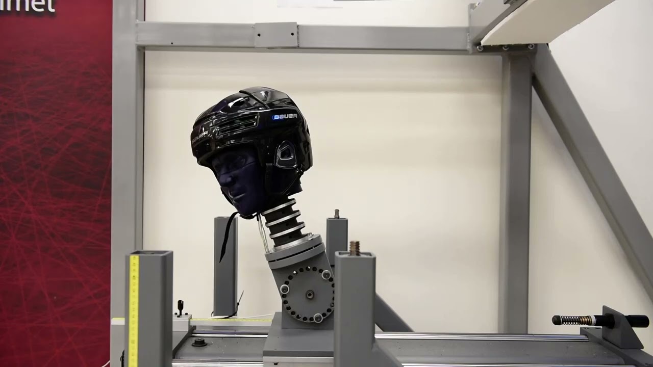 Hockey Helmet Test YouTube