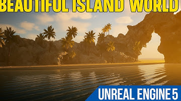 "Cinematic Nature Animation – Island in Unreal Engine 5" #UnrealEngine5 #3DAnimation