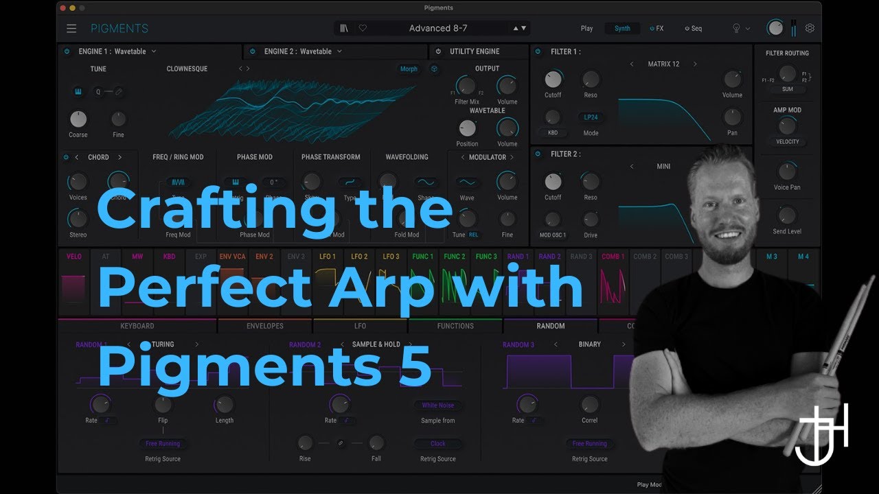 Crafting the Perfect Arp with Pigments 5 