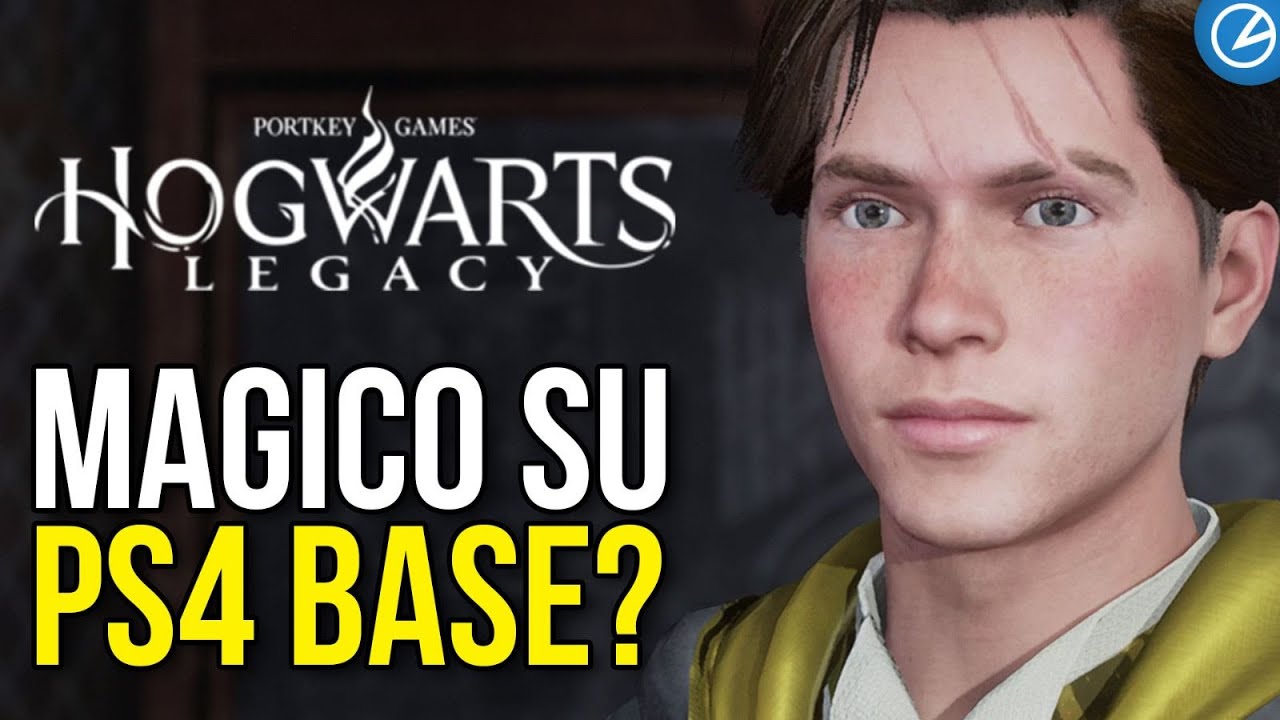 HOGWARTS LEGACY su PS4 BASE: una MAGIA CHE STUPISCE? 