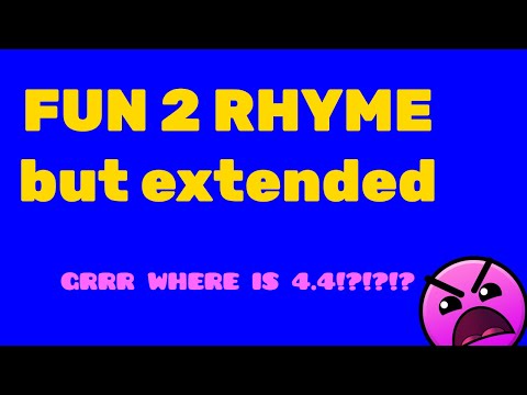 Fun 2 Rhyme Extended with Suno (My take) (Not for all viewers)
