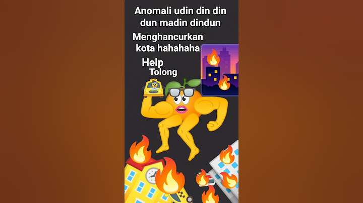 Anomali Udin din din dun madin din dun