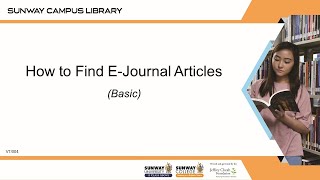 How to Find E-Journal Articles (Basic)
