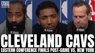 James Harden, Donovan Mitchell & Cleveland Cavaliers Respond to Being SWEPT in ECF vs. New York
