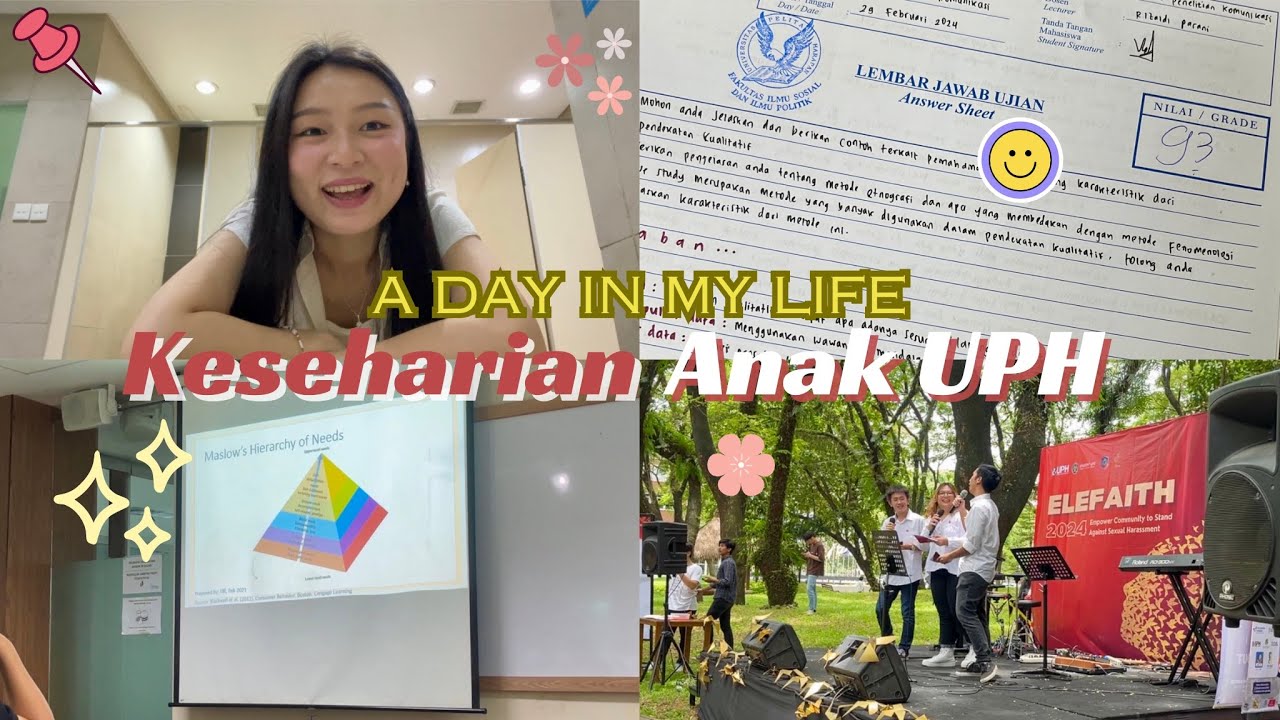 A Day in My Life Kuliah di UPH  💞🎀