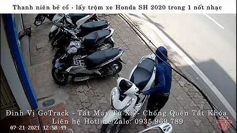 Trộm Xe SH 2020 có Smartkey