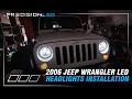 Jeep Wrangler LED Headlights - How To Install (2006 - Present)