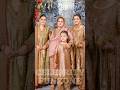 Aiman &amp; Minal with their mother #shortvideo #viralvideo #wedding