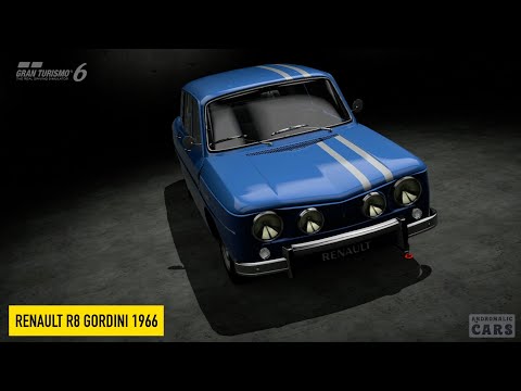 Renault R8 Gordini 1966 - Gran Turismo 6 (PS3) + Voice Overlay