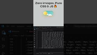 Epic Dark Mode Toggle in Pure CSS &amp; JS (God Level) ☀️🌙 #frontend  #css  #coding #programming