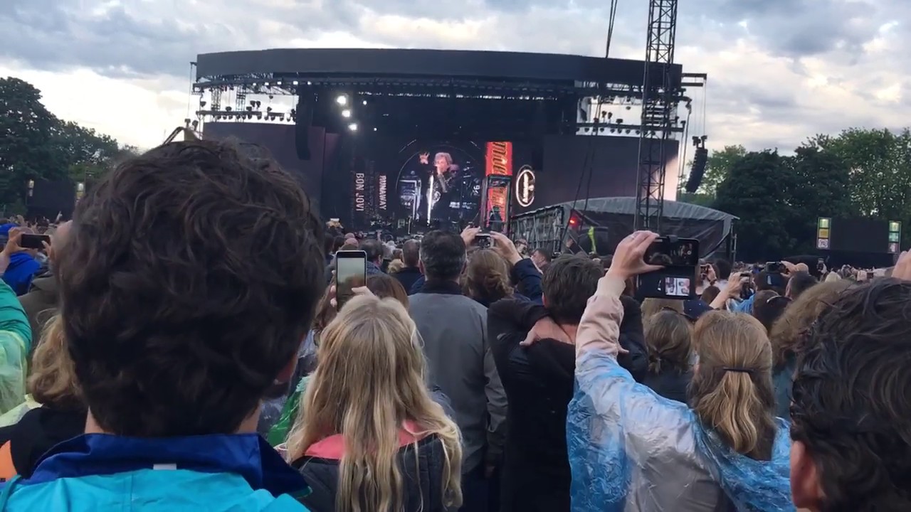 Bon Jovi, Runaway. In Nijmegen. 2019 June 13