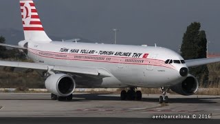 Full Hd Turkish Airlines Retrojet A332 At Barcelona-El Prat