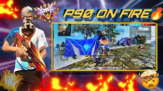 30 Kills Duo Vs Squad ☠️🌪️ Gameplay !! P90 On Fire 🔥!! Bernics