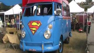 REALLY RARE VW SPLIT WINDOW VW BUS FROM 60'S WITH FACTORY HIGHTOP ROOF