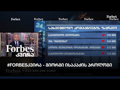 #Forbesკვირა - გიორგი ისაკაძის პროლოგი