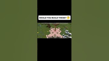 Aesthetic Picnic Table In Minecraft ✨💗 #gaming #building #minecraft #shorts #mcfireplay