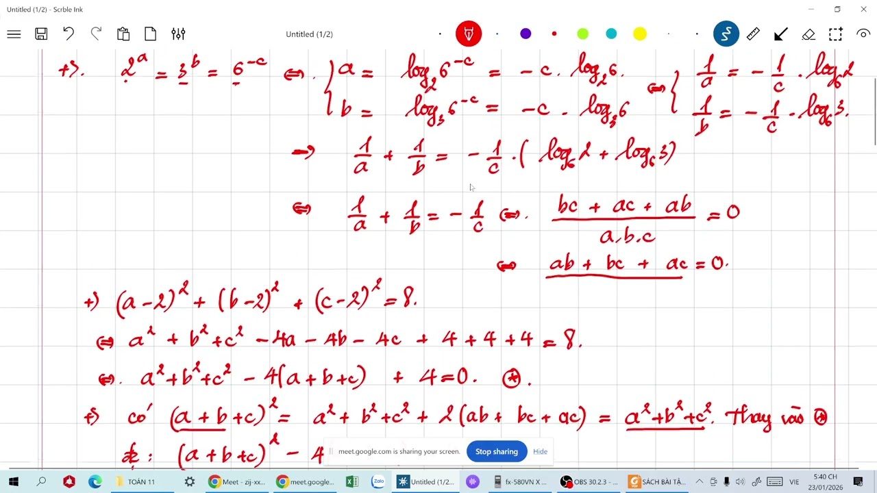HÀM SỐ LOGARIT NÂNG CAO
