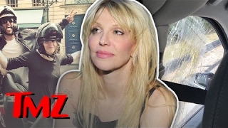 Courtney Love Attacked In France! | TMZ