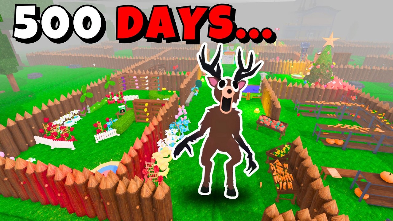 I Turned the Forest Into a SHOPPING MALL in 99 Nights…