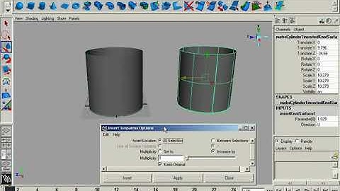NURBS Insert Isoparm