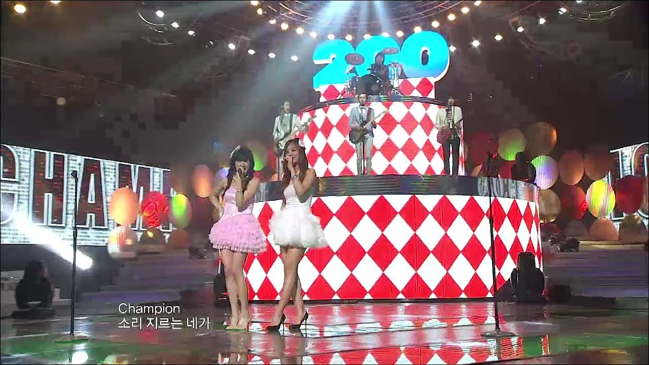 【TVPP】CNBLUE - Champion (with Yuri & Tiffany), 씨엔블루 - 챔피언 @ MC Special, Music Core Live